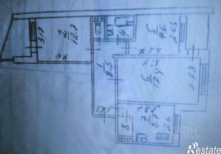 3-комн квартира улица Лермонтова, 18,  д. 18