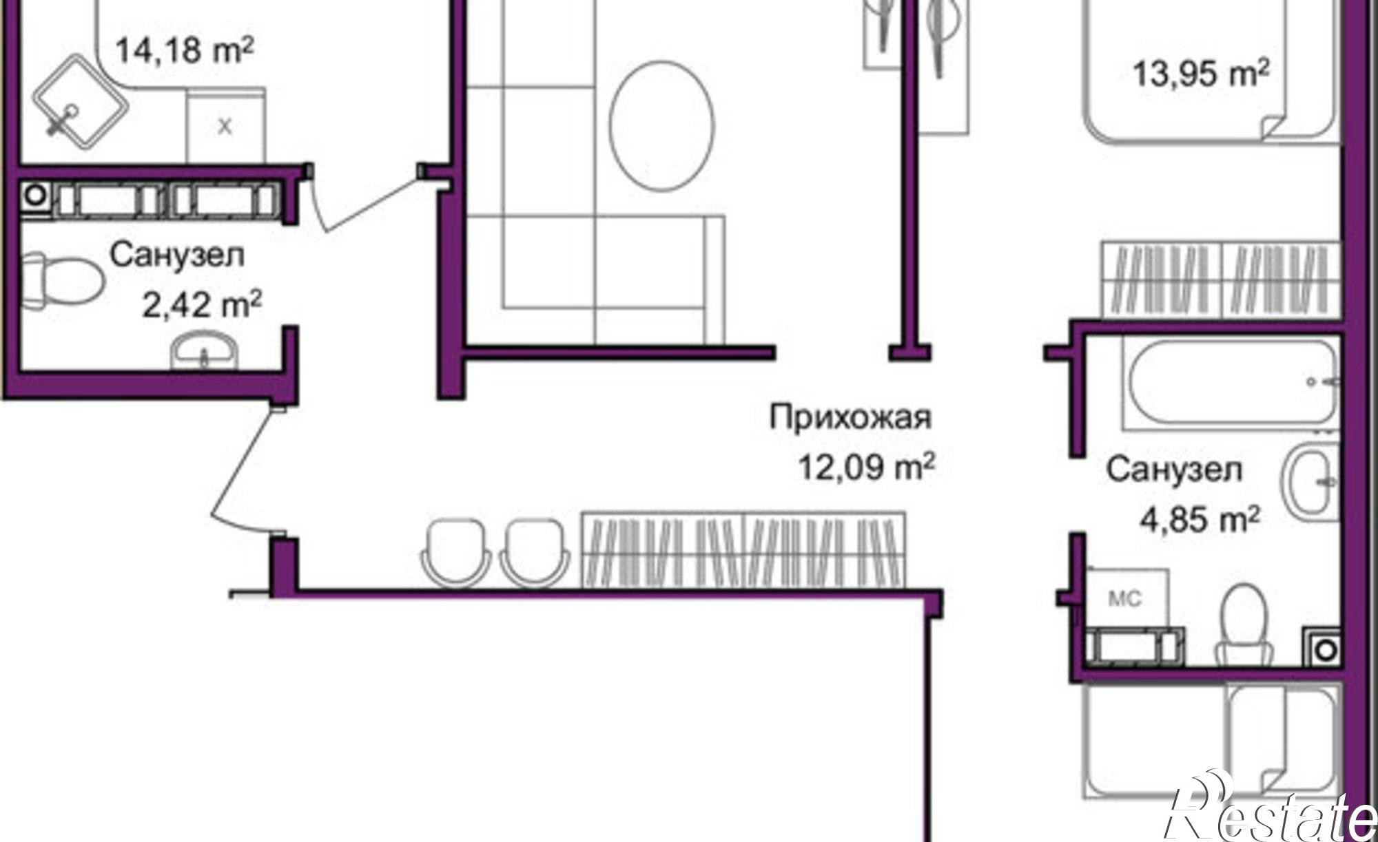 Купить квартиру за 15 000 000 рублей на ул Козлова, 178
