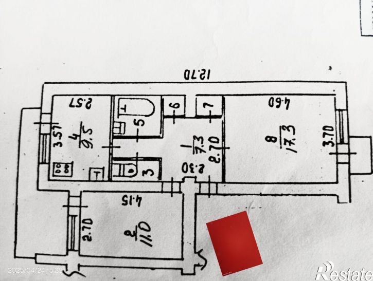 2-комн квартира Николаевская улица, 4,  д. 4
