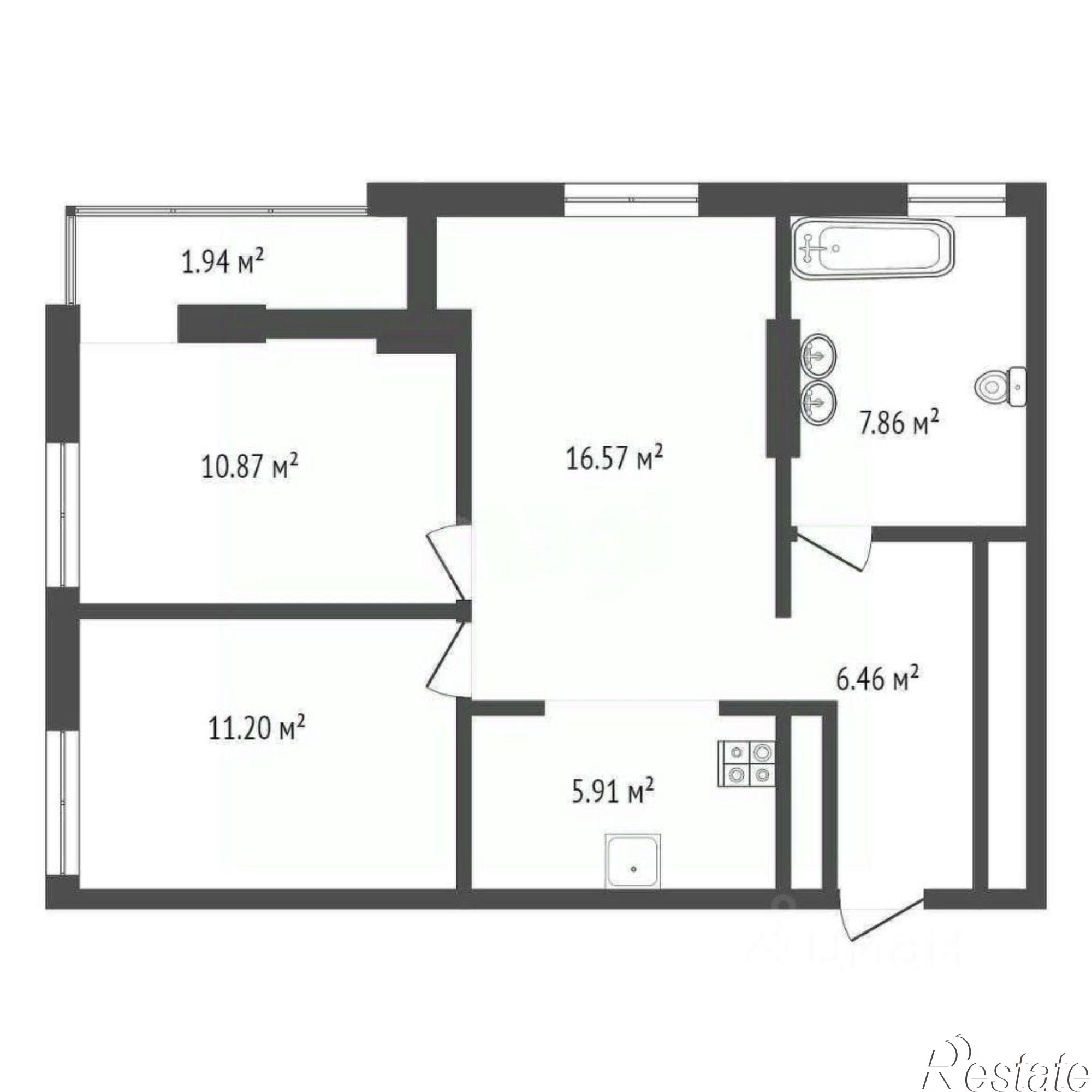 Купить квартиру за 10 000 000 рублей на улица Бородина, 4