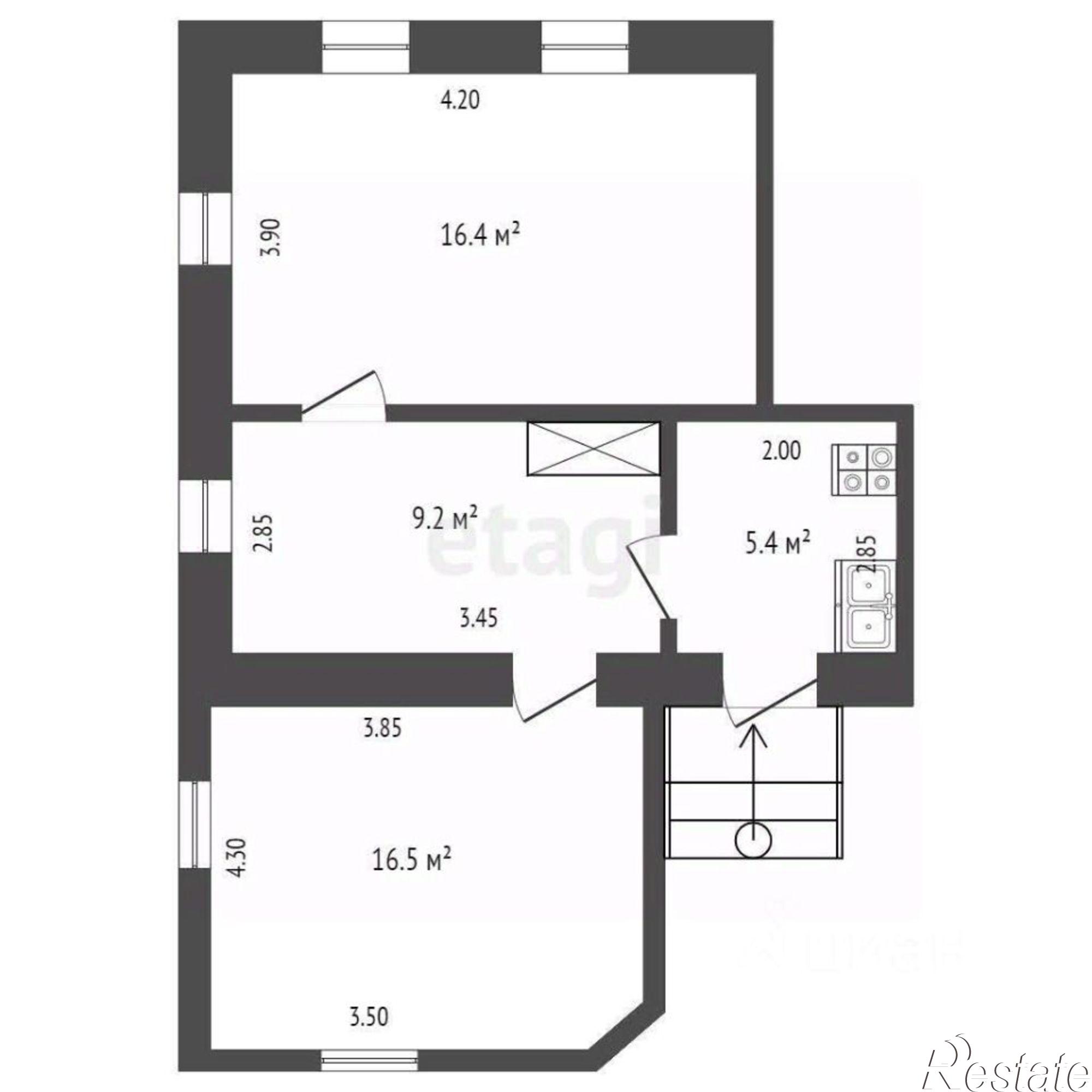 Купить квартиру за 6 000 000 рублей на ул Садовая, 81