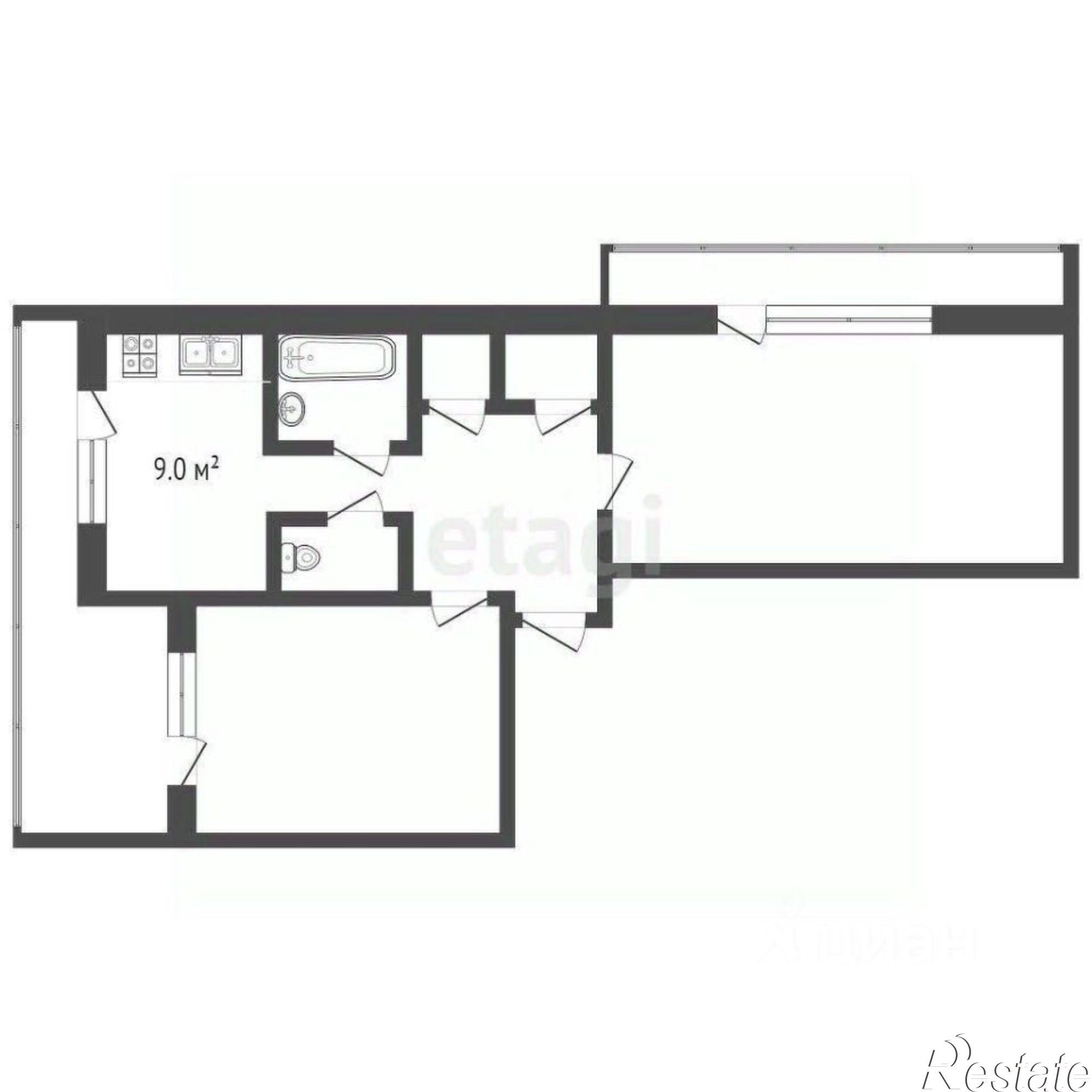 Купить квартиру за 7 250 000 рублей на ул Советская, 13