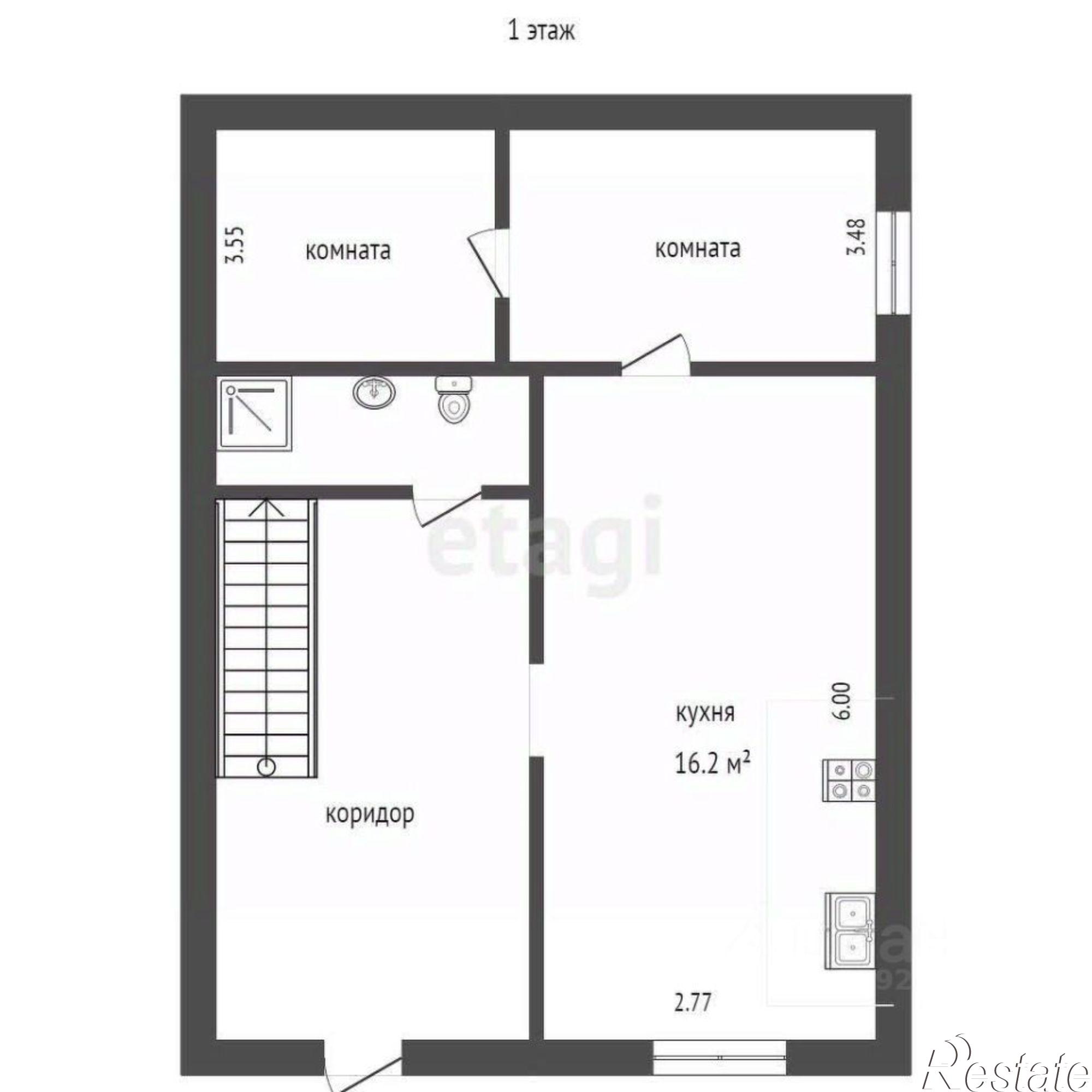 Купить квартиру за 6 800 000 рублей на улица 8 Марта, 83