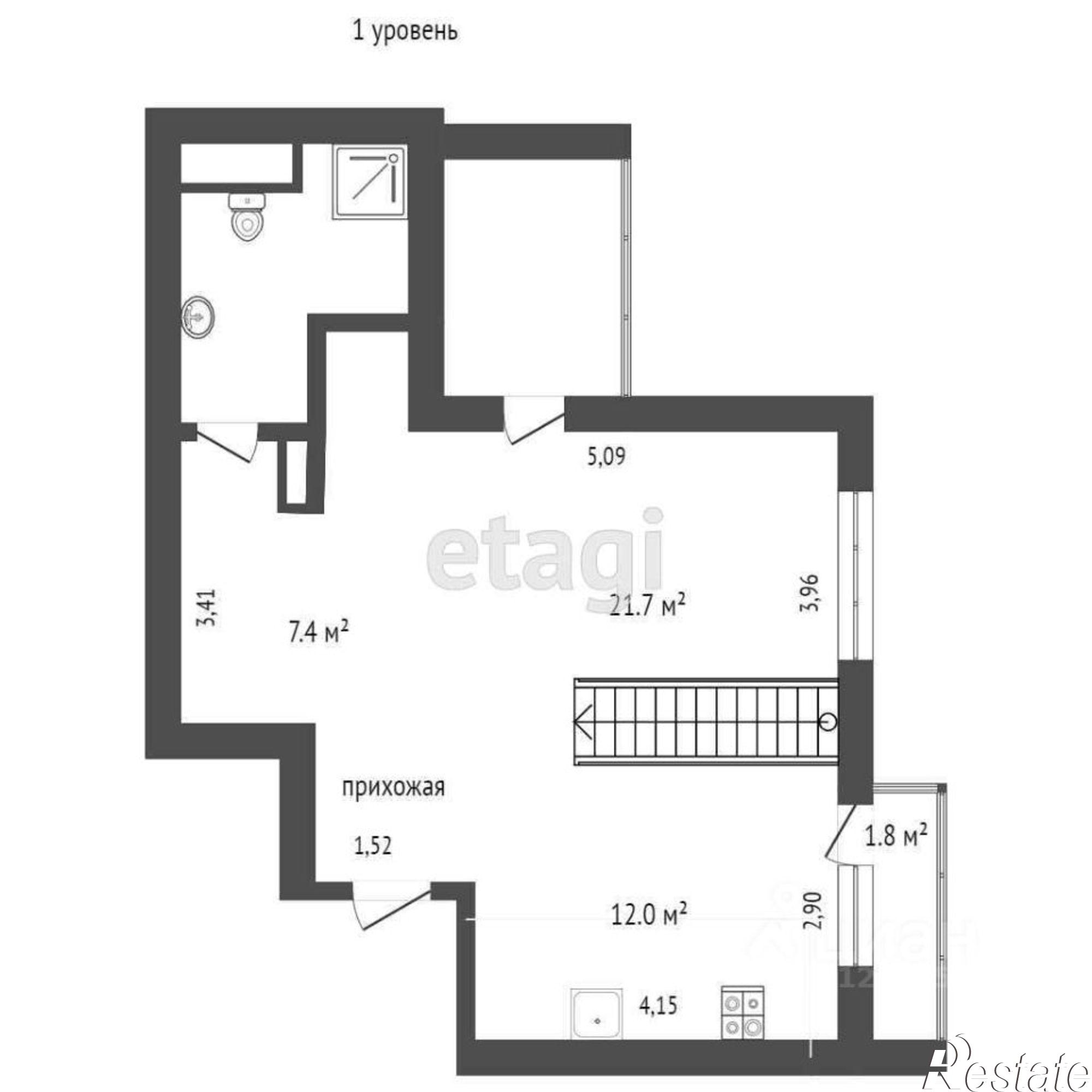 Купить квартиру за 22 999 000 рублей на ул Стрелковая, 101