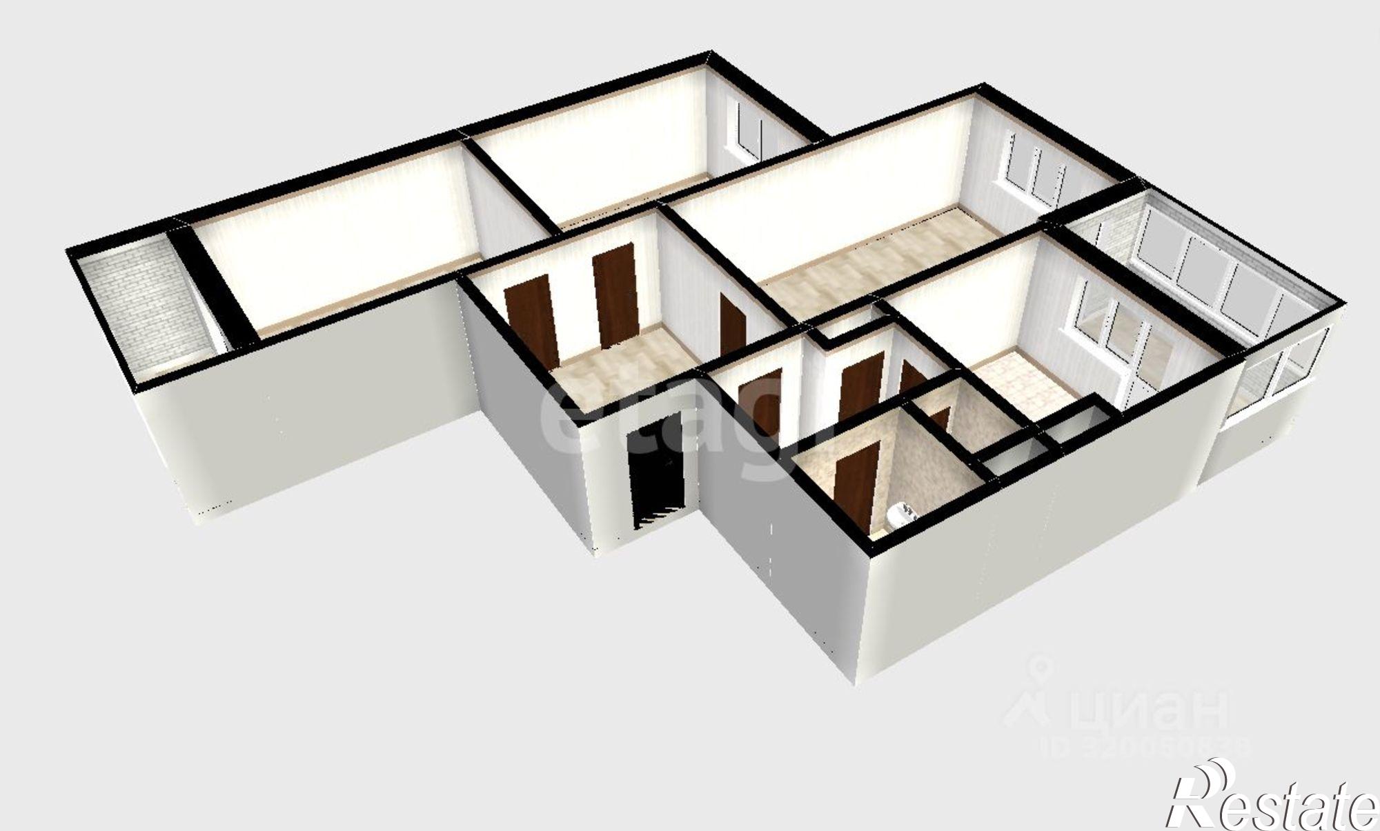 Купить квартиру за 8 650 000 рублей на ул Балаклавская, И66