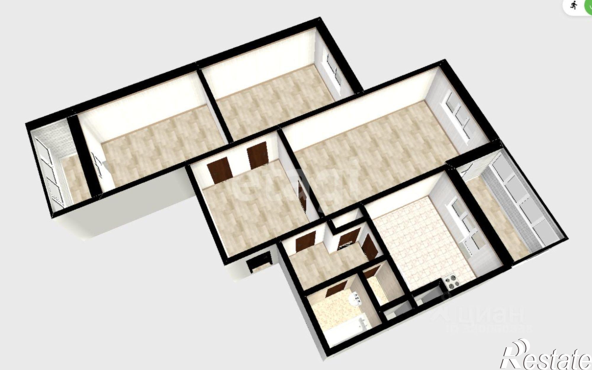 Купить квартиру за 8 650 000 рублей на ул Балаклавская, И66