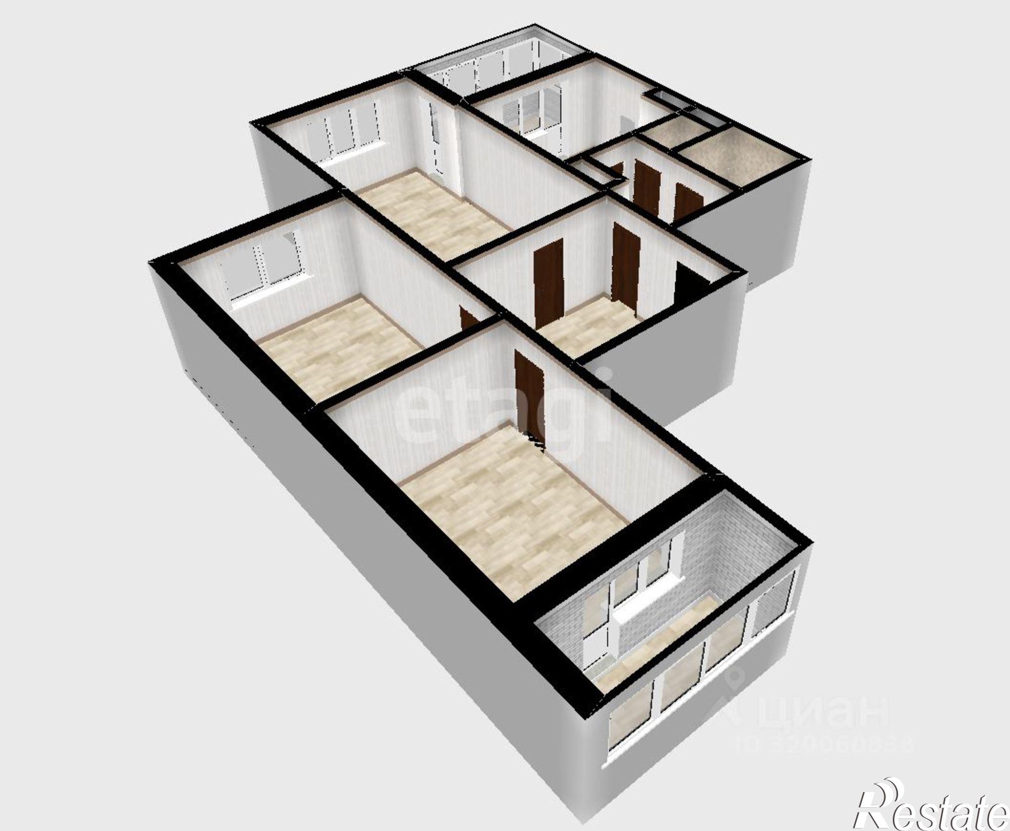 Купить квартиру за 8 650 000 рублей на ул Балаклавская, И66
