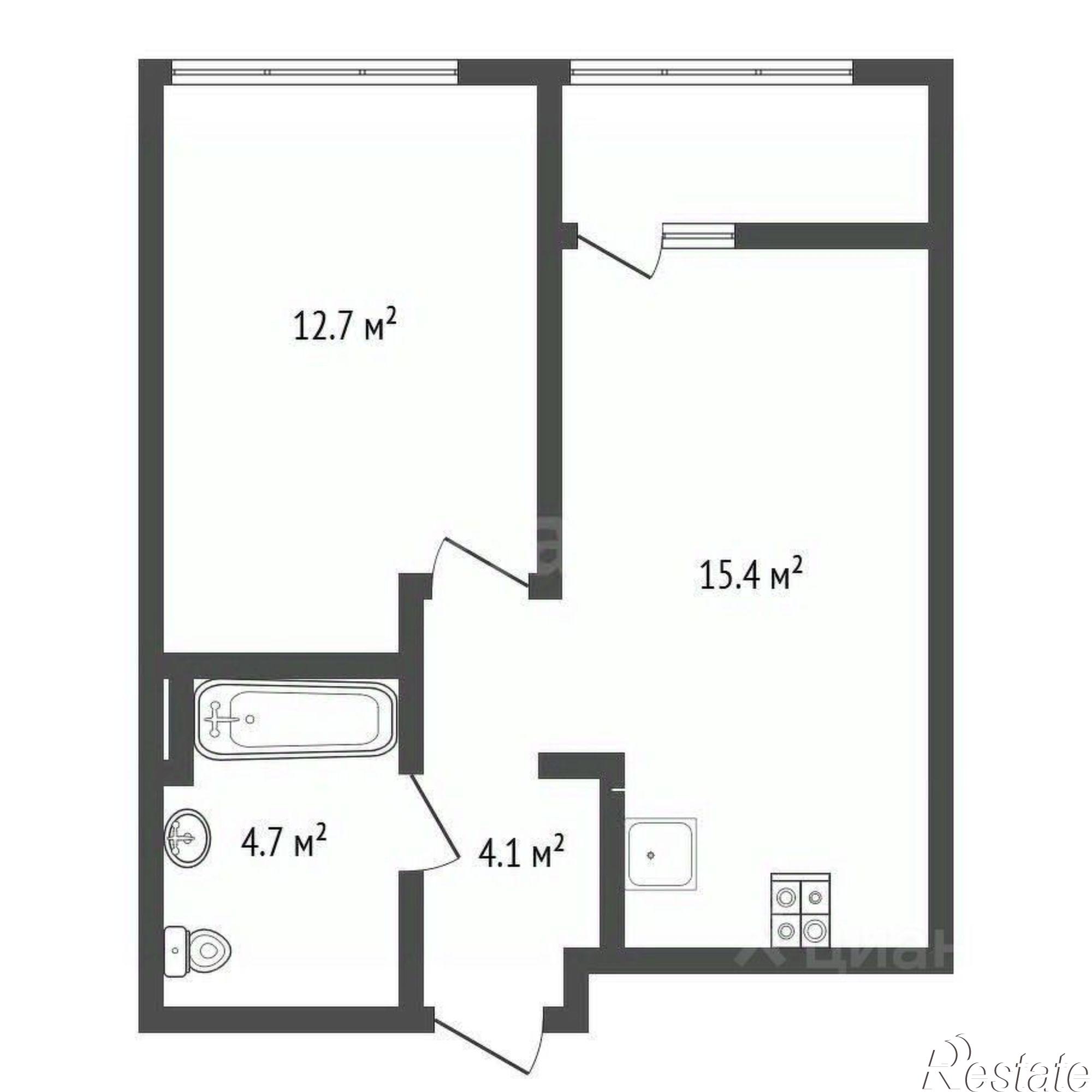 Купить квартиру за 6 255 000 рублей на ул Никанорова, 9