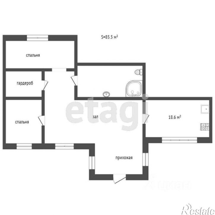 3-комн квартира ул Желябова, 28,  д. 28