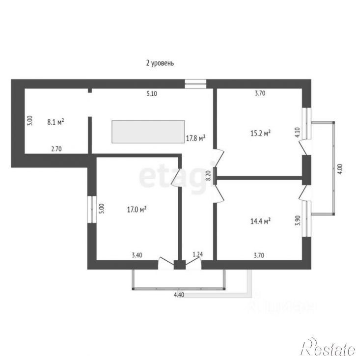 5-комн квартира улица Воровского, 19,  д. 19