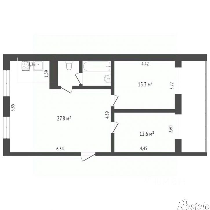 3-комн квартира ул Баррикадная, 65,  д. 65