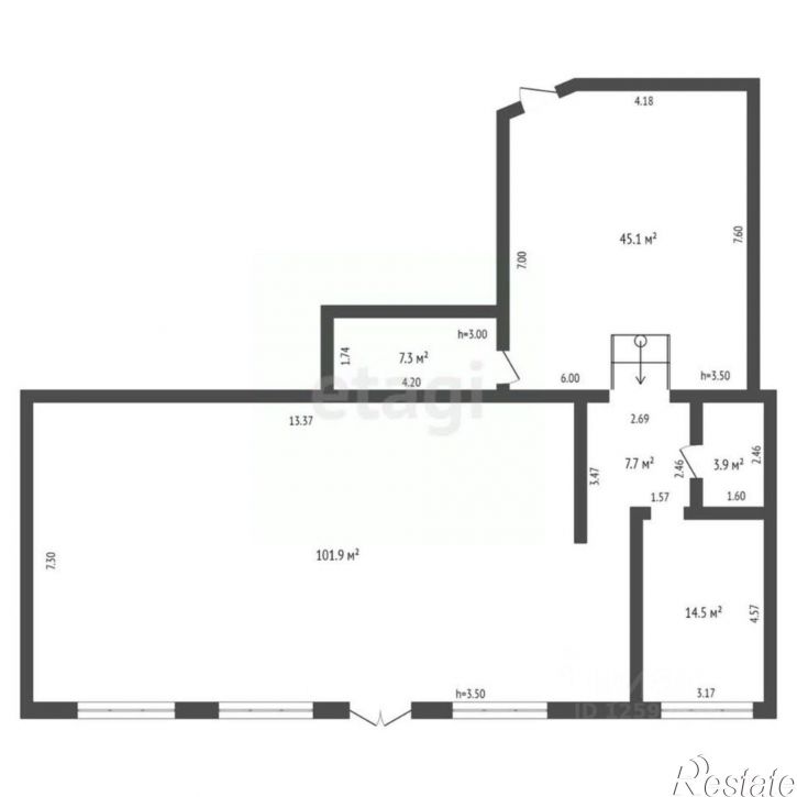 Торговое помещение ул 51-й Армии, 58а,  д. 58а