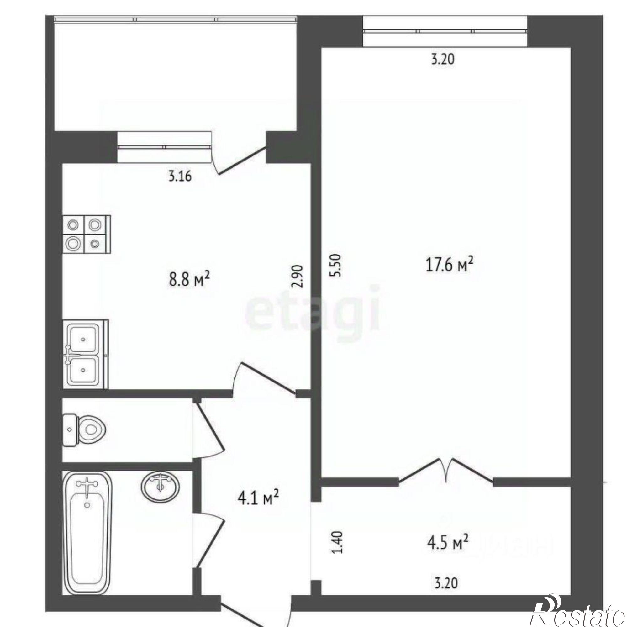 Купить квартиру за 6 000 000 рублей на ул Балаклавская, И66