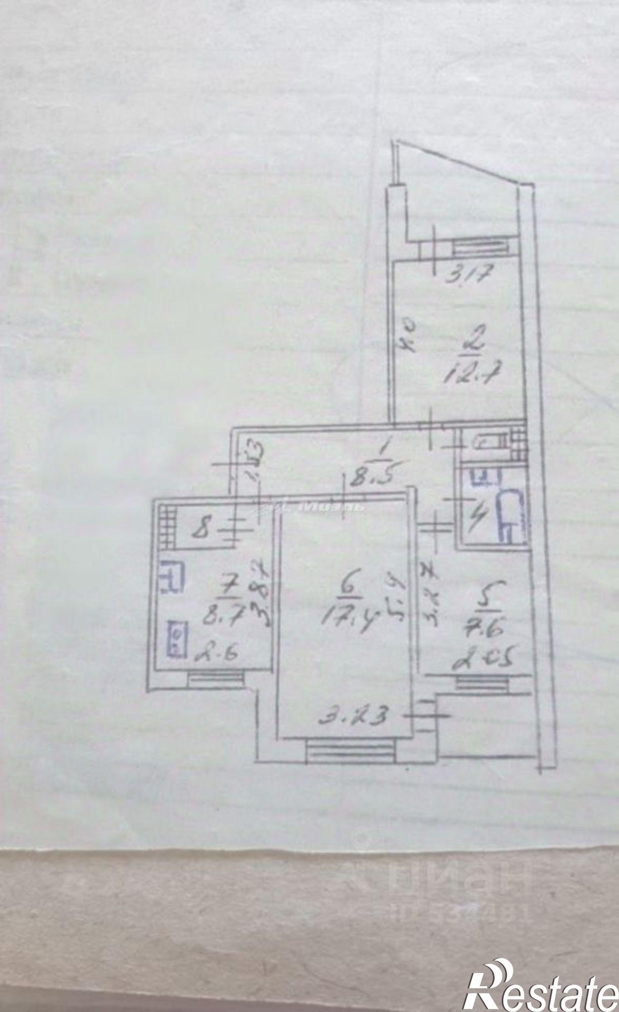 Купить квартиру за 8 700 000 рублей на улица Лермонтова, 18
