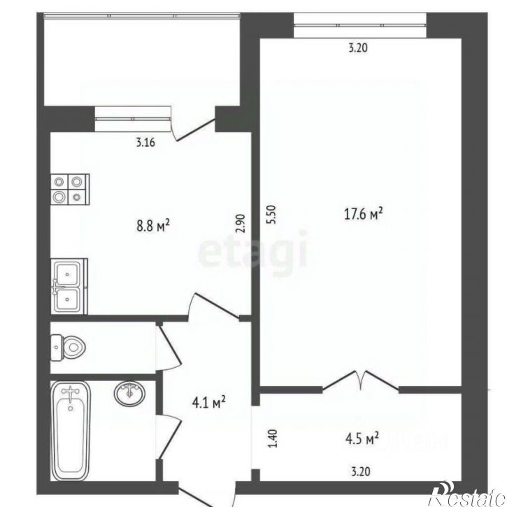 1-комн квартира ул Балаклавская, И66,  д. И66