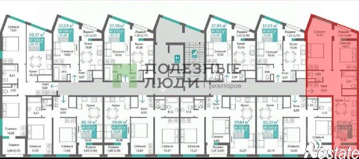 2-комн квартира ул Киевская, 1,  д. 1