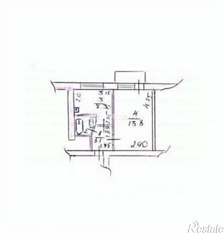 1-комн квартира улица Беспалова, 39,  д. 39