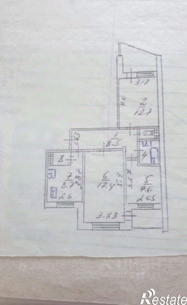 3-комн квартира улица Лермонтова, 18,  д. 18