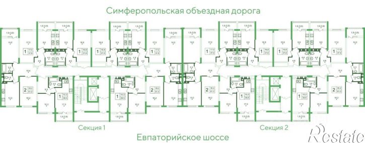 2-комн квартира в новом доме Мраморный пер, 38,  д. 38