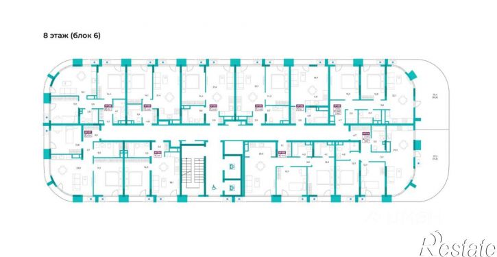 2-комн квартира в новом доме улица Воровского