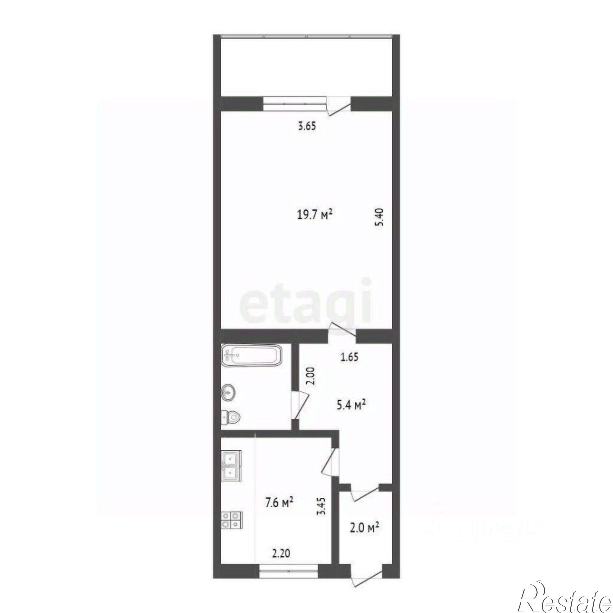 Купить квартиру за 6 500 000 рублей на ул Дыбенко, 32