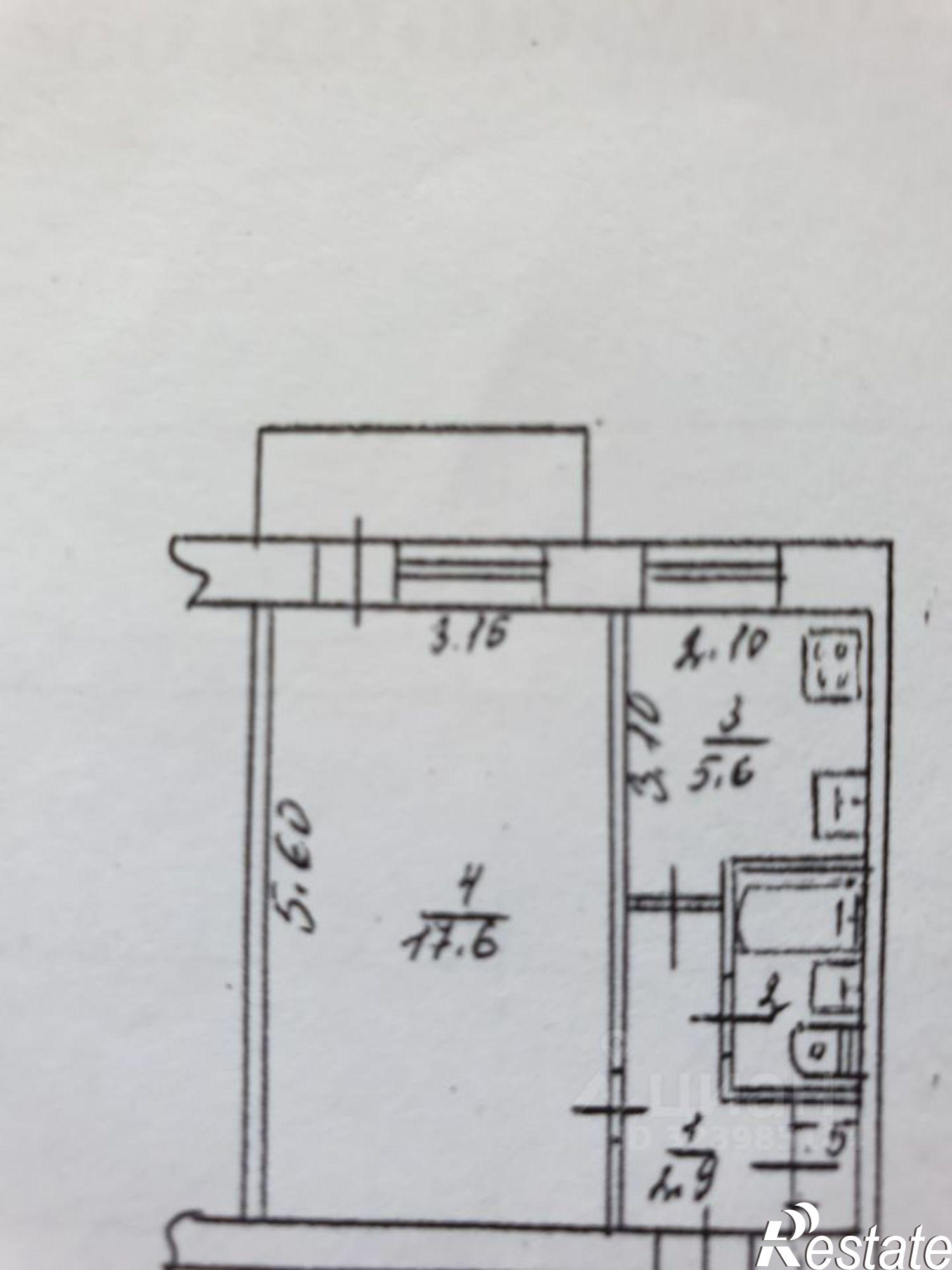 Купить квартиру за 3 800 000 рублей на ул Совхозная, 4