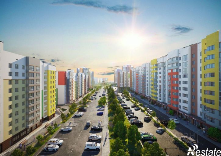 1-комн квартира в новом доме улица Батурина, 185,  д. 185