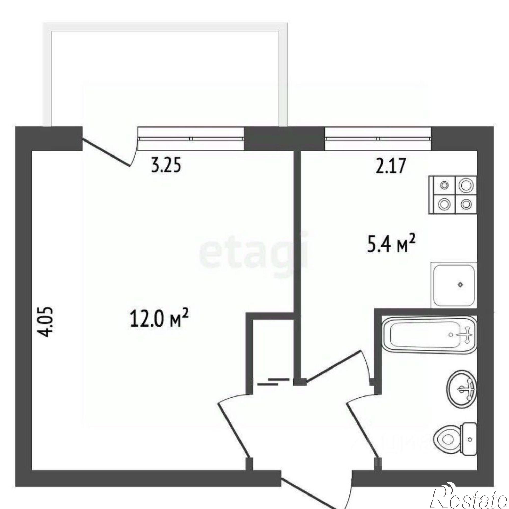 Купить квартиру за 4 500 000 рублей на ул Сенная, 27