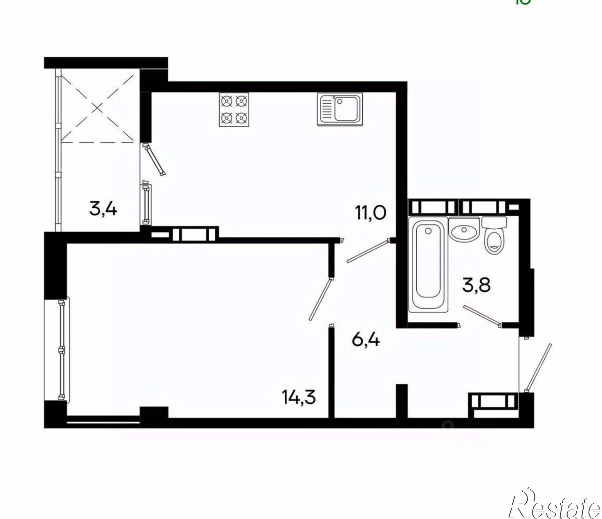 Купить квартиру за 7 500 000 рублей на ул Севастопольская, 41