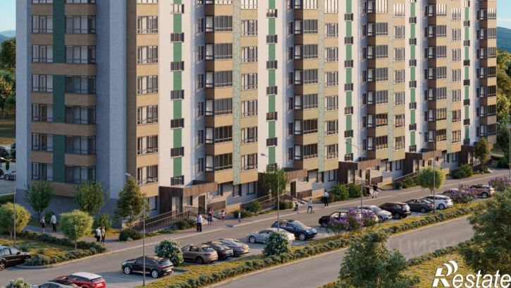 1-комн квартира в новом доме улица 51-й Армии, 124,  д. 124