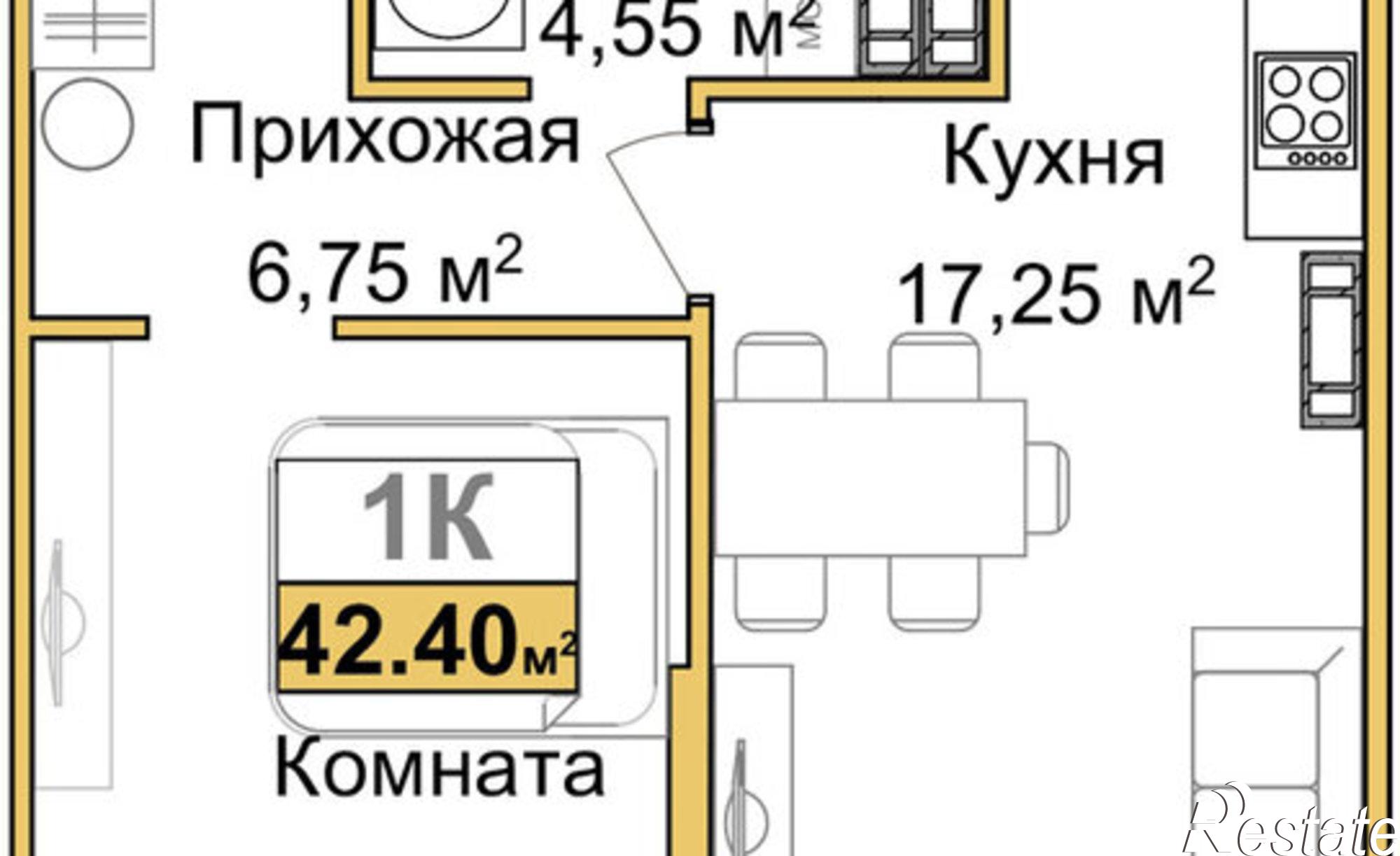 Купить квартиру за 7 290 000 рублей на ул Козлова, 121