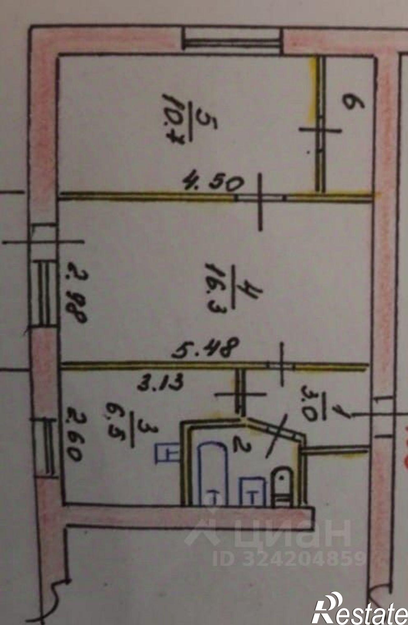 Купить квартиру за 7 200 000 рублей на ул Севастопольская, 32А