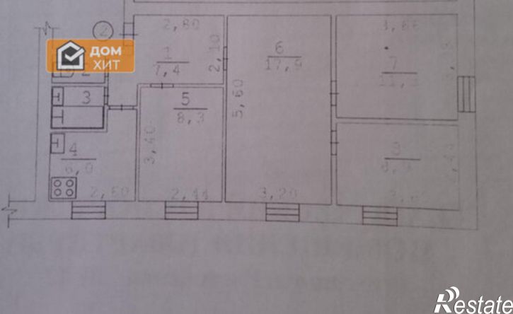 4-комн квартира Ростовская улица, 22А,  д. 22А