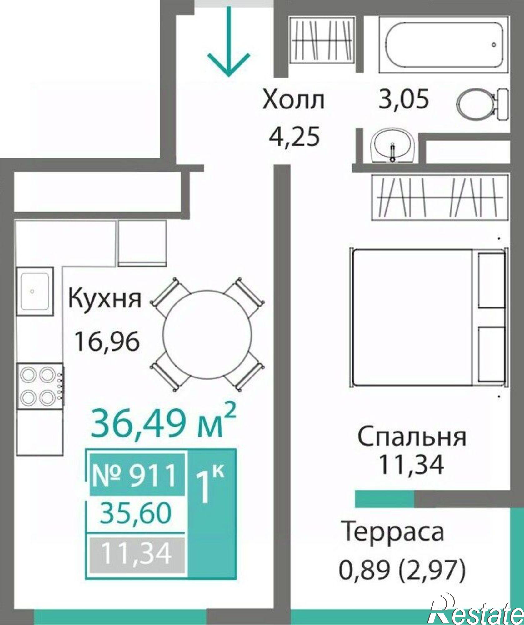 Купить квартиру за 6 400 240 рублей на проспект Александра Суворова, 107