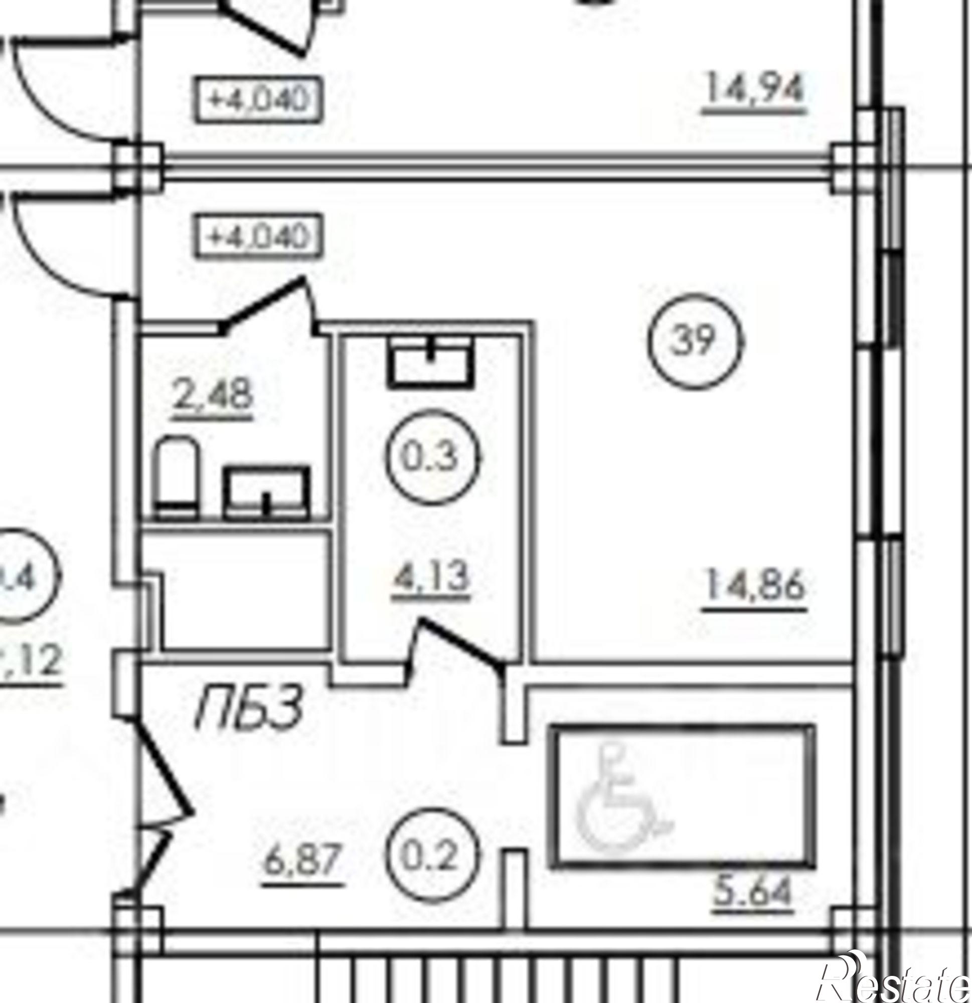Купить офис, помещение под офис за 3 390 210 рублей на улица Желябова, 30