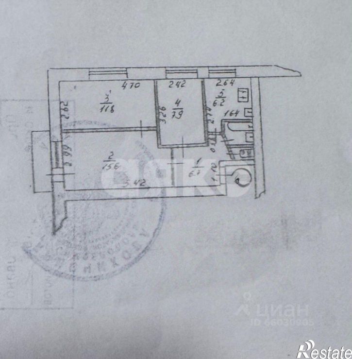 3-комн квартира Баррикадная улица, 70А,  д. 70А