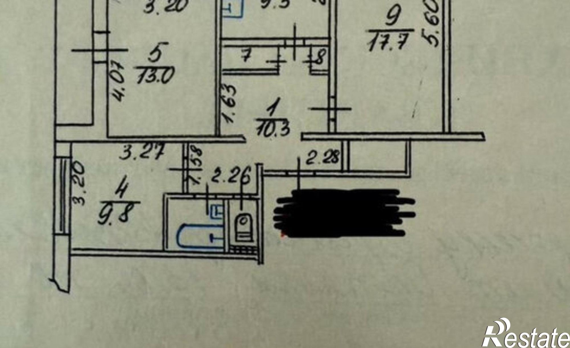 Купить квартиру за 7 500 000 рублей на ул 60 лет Октября, 13/64