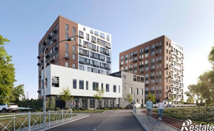 2-комн квартира в новом доме улица Лермонтова, 21,  д. 21