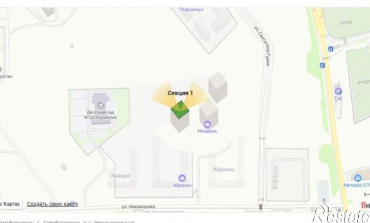 2-комн квартира улица Никанорова, 3,  д. 3