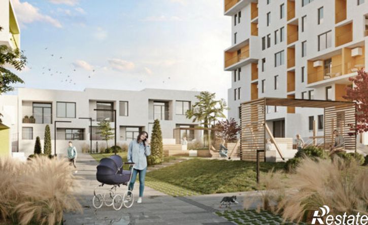 1-комн квартира в новом доме Лавандовый переулок, 1