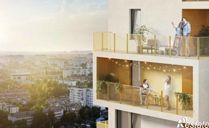 1-комн квартира в новом доме улица Никанорова, 1