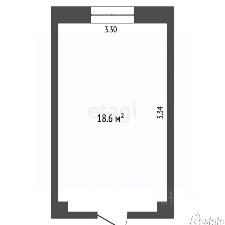 Комната улица Яблочкова, 17,  д. 17