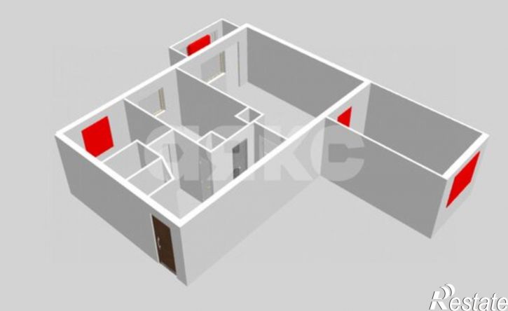 3-комн квартира ул Ростовская, 14,  д. 14