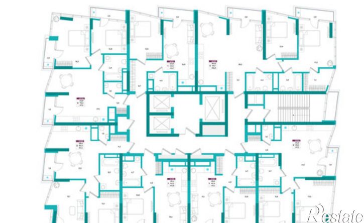 2-комн квартира в новом доме улица Воровского, 24Д,  д. 24Д