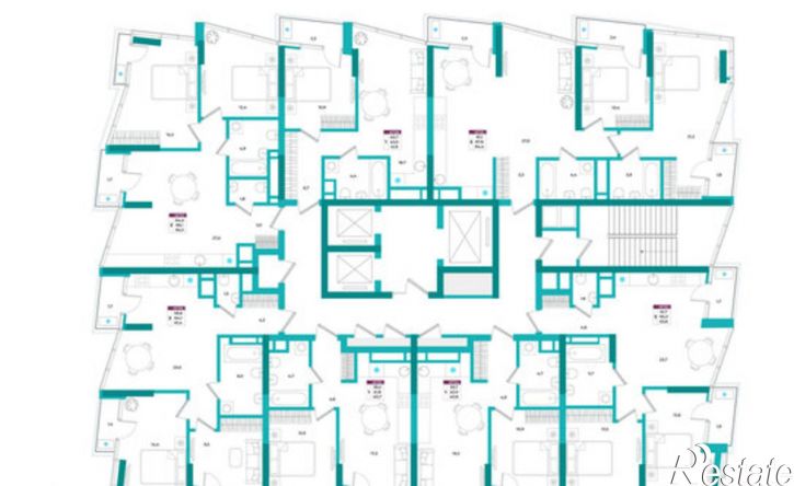 2-комн квартира в новом доме ул Воровского, 24,  д. 24