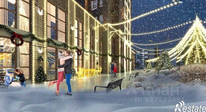 2-комн квартира в новом доме улица Батурина, 74,  д. 74