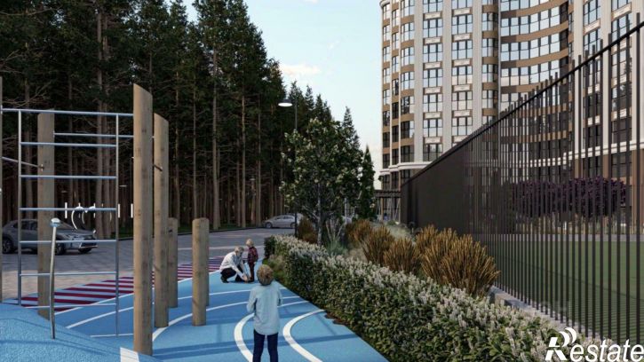 1-комн квартира в новом доме улица 51-й Армии