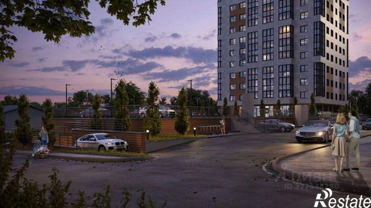 1-комн квартира в новом доме Севастопольская улица, 41,  д. 41