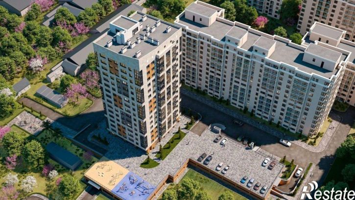2-комн квартира в новом доме Севастопольская улица, 41,  д. 41
