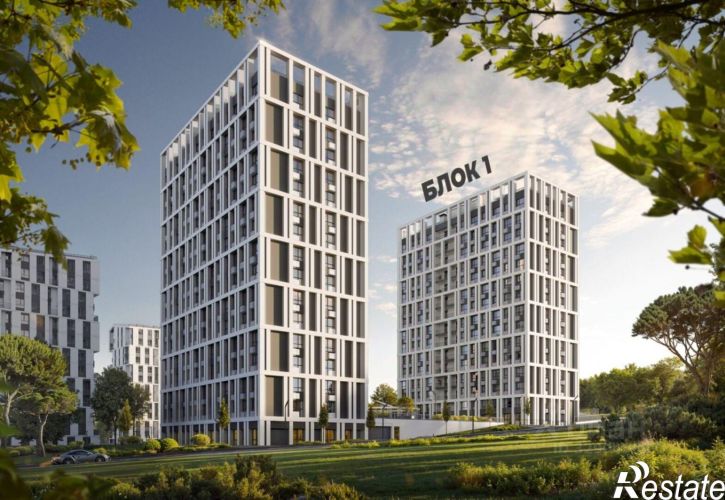 2-комн квартира в новом доме ул Веры Роик, 1,  д. 1